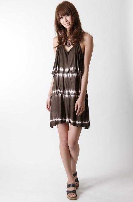 Tie-Dye Tiered Dress – ArteModo Interior