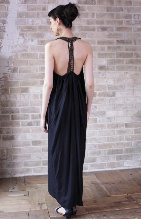 Bronze Beads Maxi Dress ArteModo Interior Bronze Beads Maxi Dress ArteModo Interior