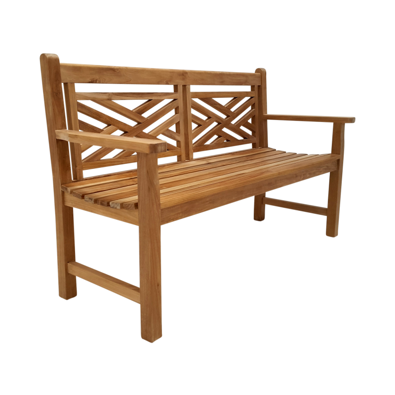 Teak King Cross Bench ArteModo Interior